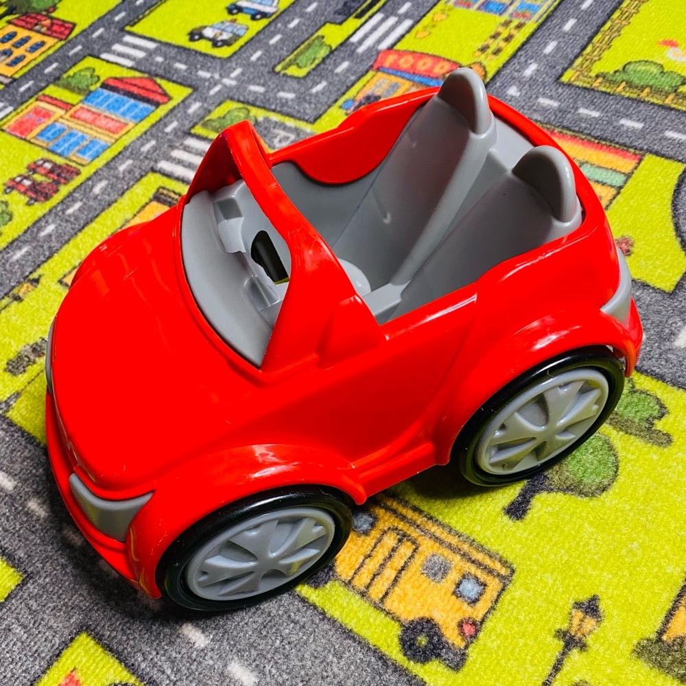 Speedy Red Convertible Toy Car